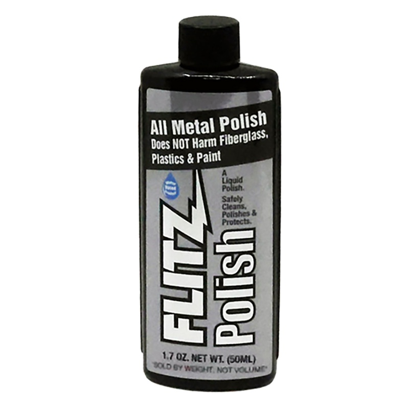 Flitz Liquid Polish  1.7oz. Bottle  Boat Box