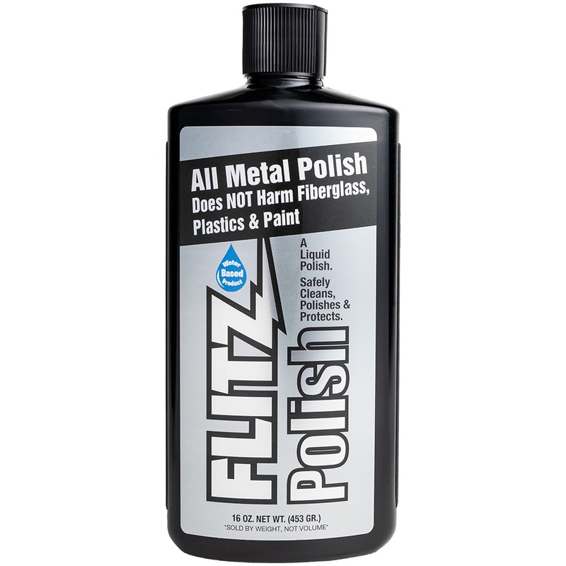 Flitz Polish  16oz Liquid Bottle  *Case of 6*  Boat Box