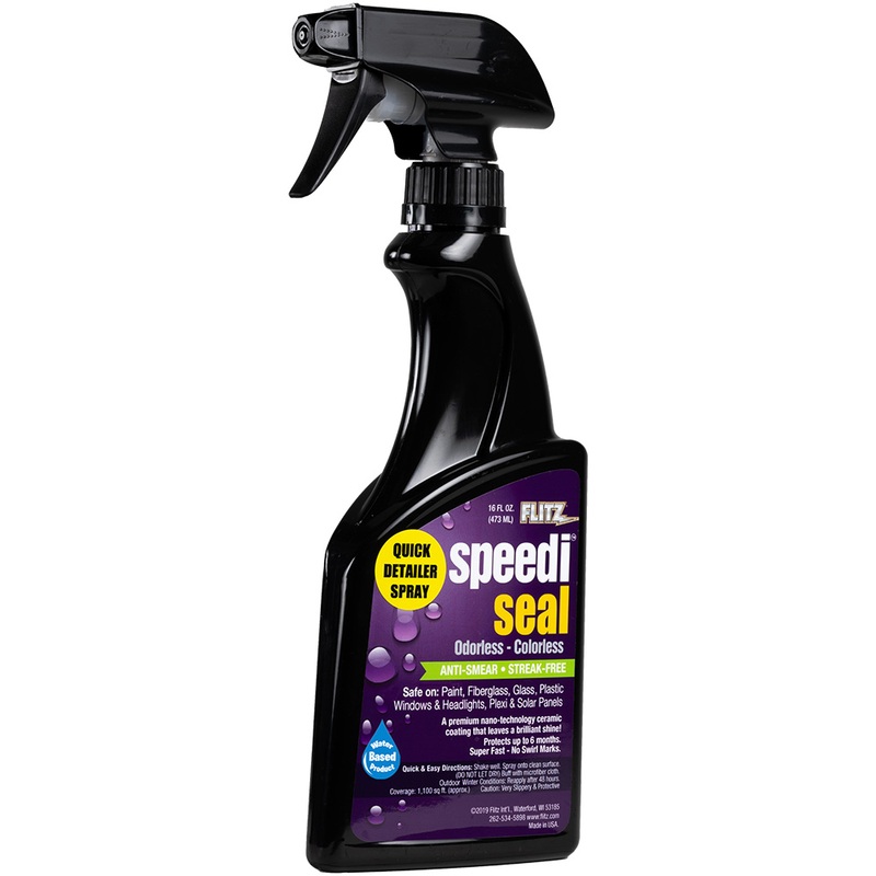 Flitz Speedi Seal Premium-Grade Ceramic Coating  16oz Bottle  Boat Box