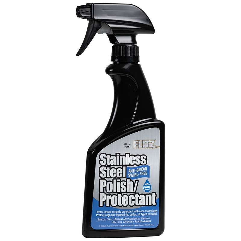 Flitz Stainless Steel Polish/Protectant  16oz Spray  Boat Box