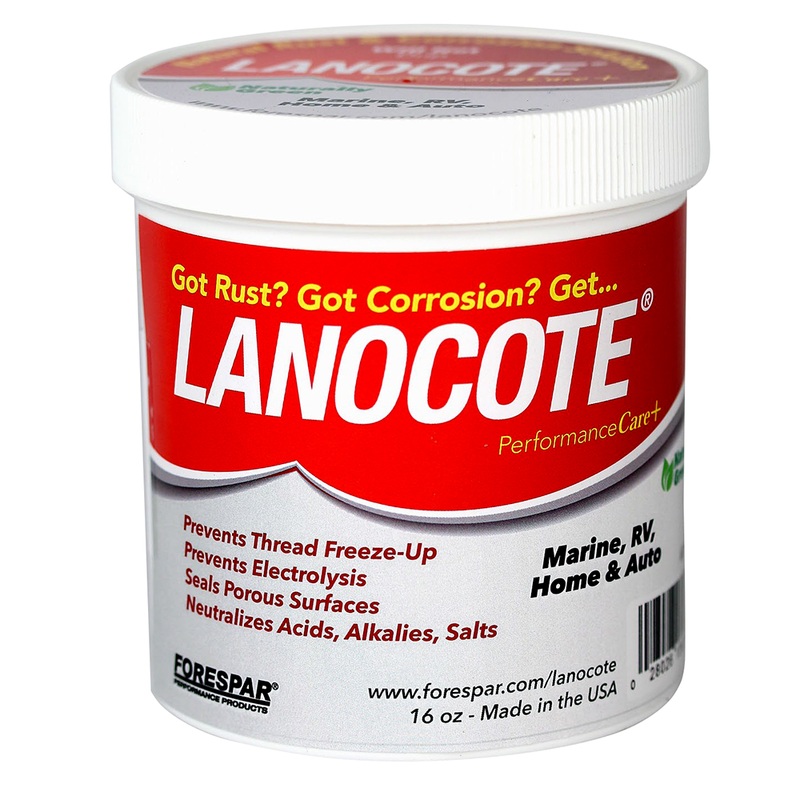 Forespar Lanocote Rust & Corrosion Solution  16 oz.  Boat Box
