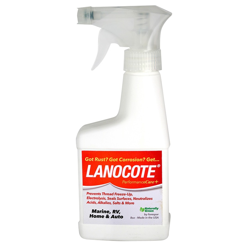 Forespar Lanocote Rust & Corrosion Solution  8 oz.  Boat Box