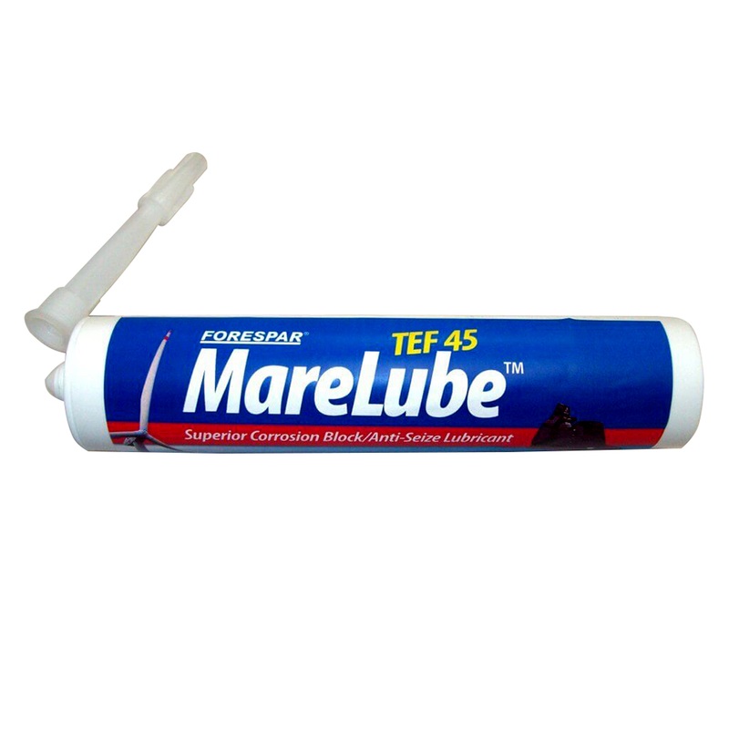 Forespar MareLube TEF45 Max PTFE Heavy Load Lubricant Caulk Tube  12 oz.  Boat Box