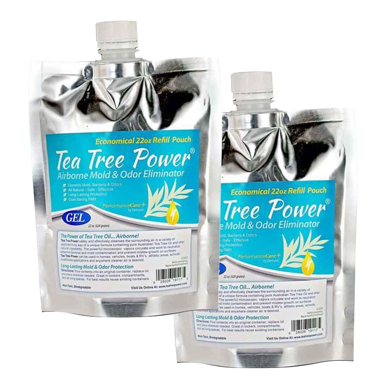 Forespar Tea Tree Power 44oz Refill Pouches (2)-22oz pouches  Boat Box