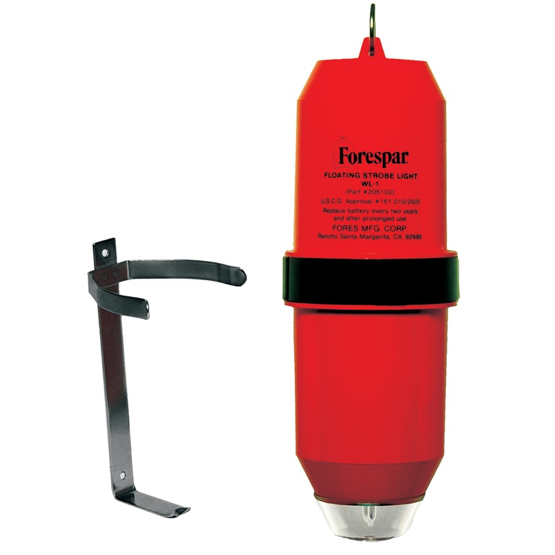 Forespar WL-1 Floating Strobe LED Water Light  Boat Box