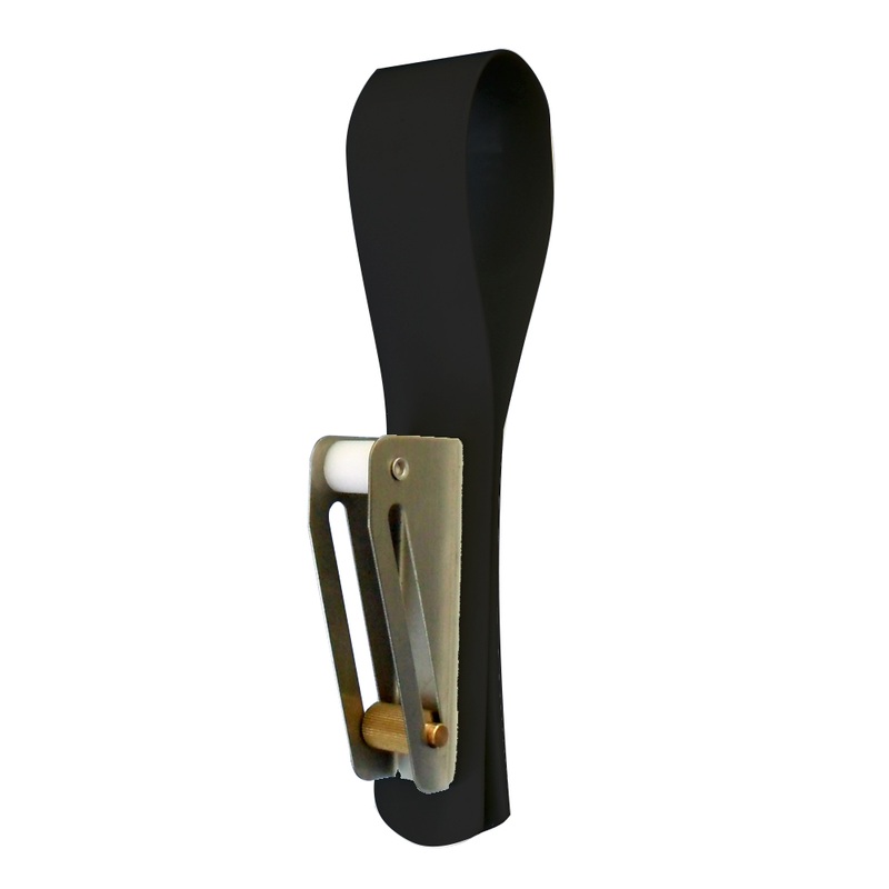 Dock Edge Fender Holder w/Adjuster  Black  Boat Box