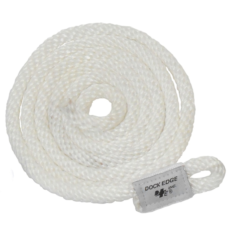 Dock Edge Fender Line  3/8 x 5  White  2-Pack  Boat Box