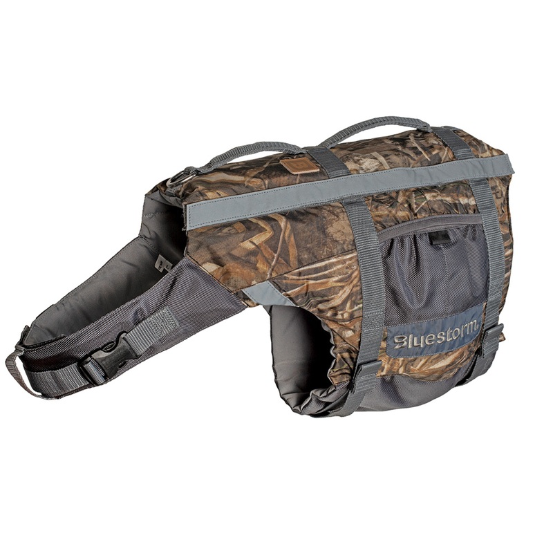 Bluestorm Dog Paddler Life Jacket  MAX5 Camo  Small  Boat Box