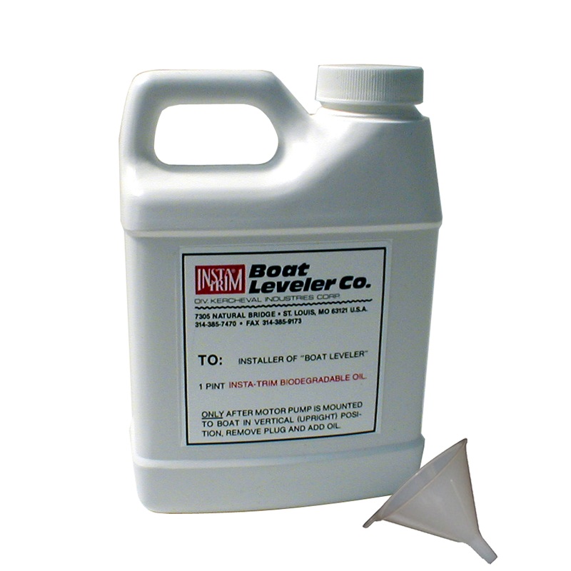 Boat Leveler Oil & Funnel Kit  Boat Box