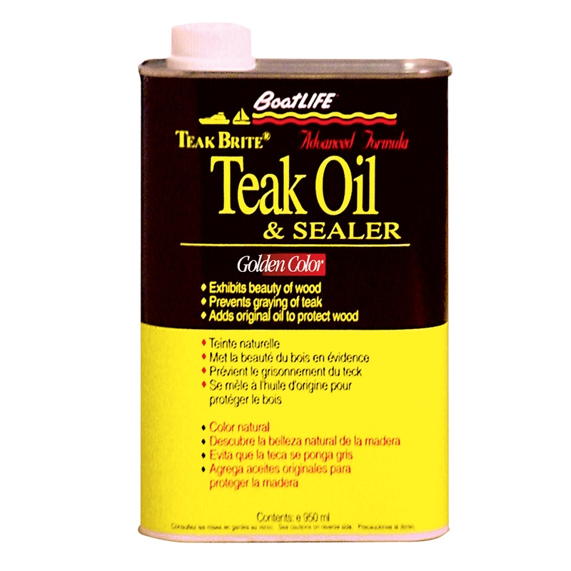 BoatLIFE Teak Brite Advanced Formula Teak Oil  32oz  Boat Box
