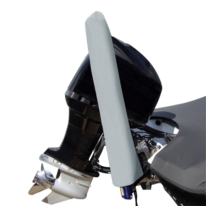 Carver Sun-DURA 10′ Power Pole Cover  Grey  Boat Box