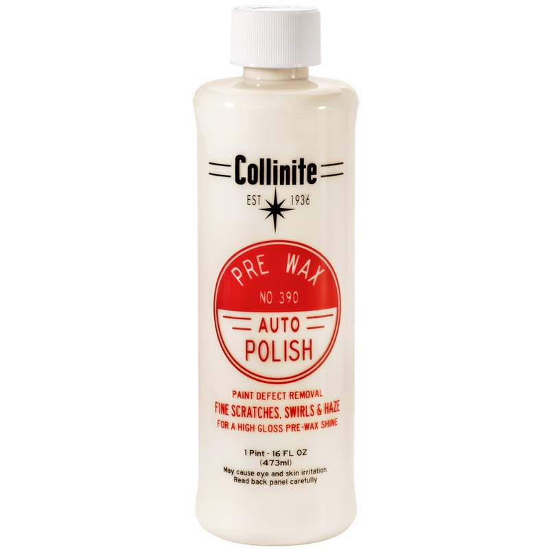 Collinite 390 Pre-Wax Auto Polish  16oz  Boat Box