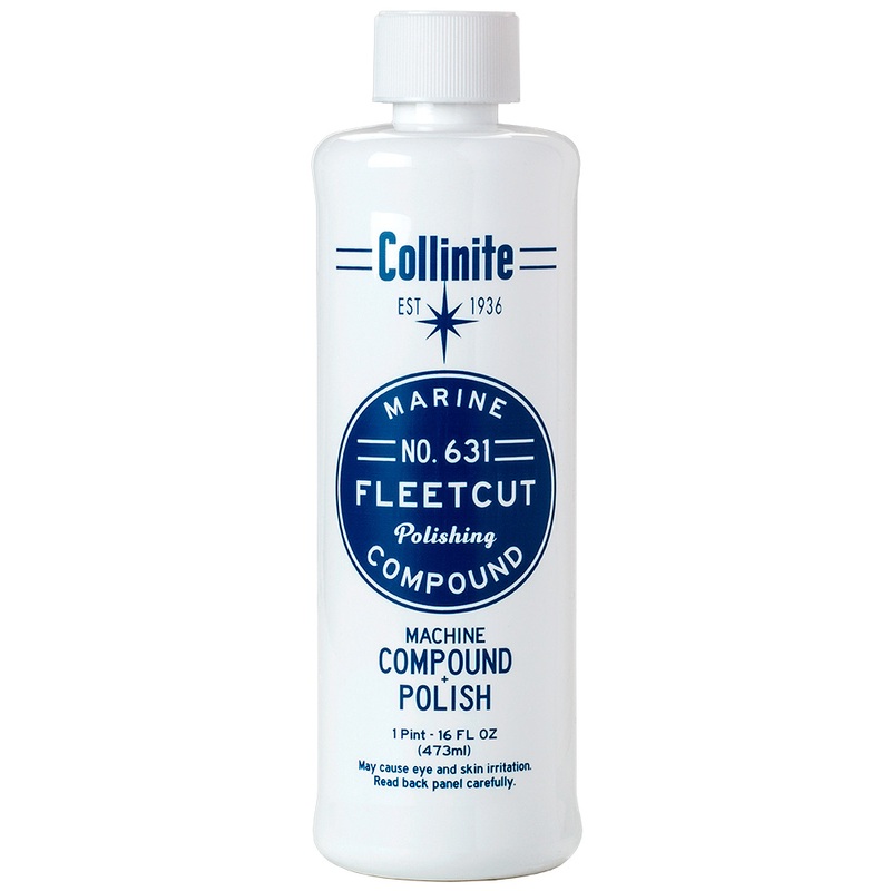 Collinite 631 Fleetcut Polishing Compound  16oz  Boat Box