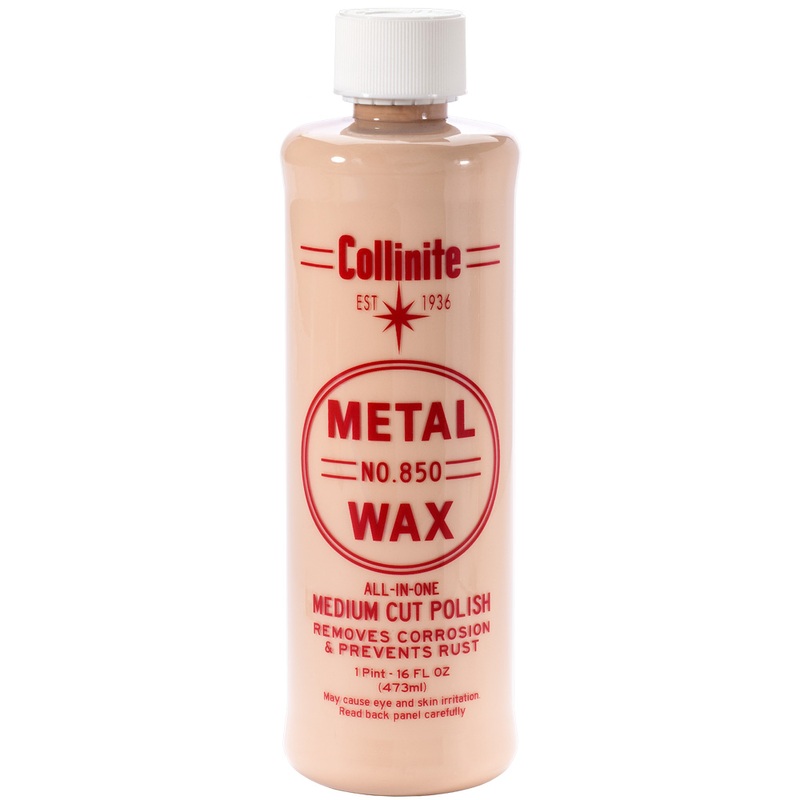 Collinite 850 Metal Wax  Medium Cut Polish  16oz  Boat Box