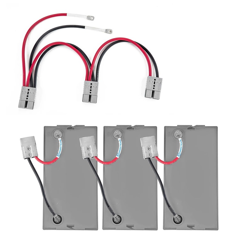 Connect-Ease 3 12V Battery Parallel Quick Connect System  Boat Box