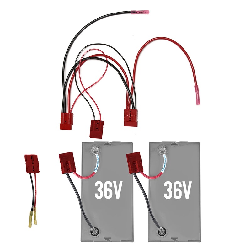 Connect-Ease 36V Parallel Kit f/2-36V Batteries to 1 Motor  Boat Box