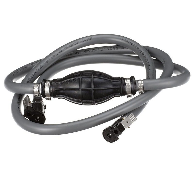 Attwood Johnson/Evinrude Fuel Line Kit  3/8 Diameter x 6′ Length (No Tank Fitting)  Boat Box