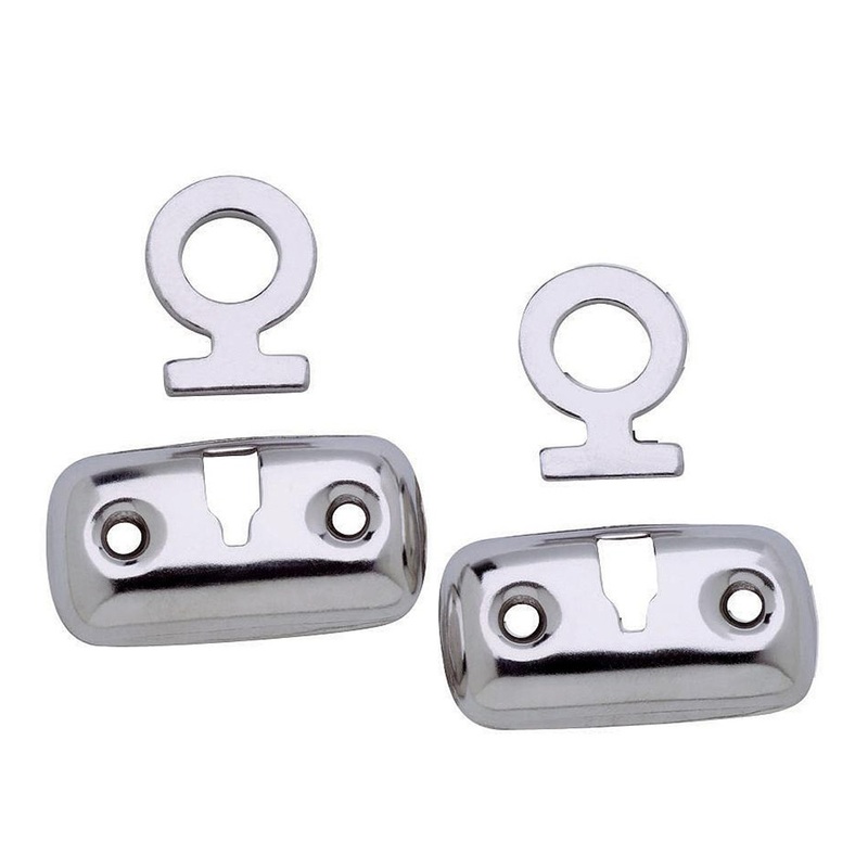 Attwood Mooring Fender Lock Kit  Stainless Steel Pair  Boat Box