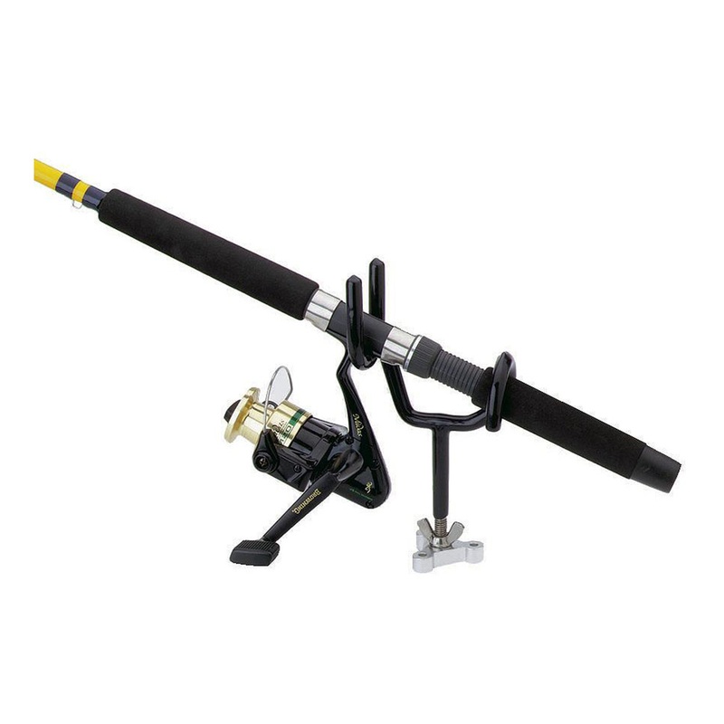 Attwood Sure-Grip Stainless Steel Rod Holder  4 & 25-Degree Angle  Boat Box