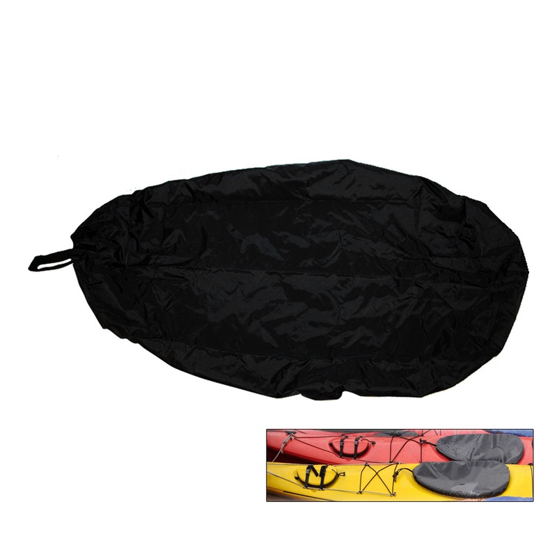 Attwood Universal Fit Kayak Cockpit Cover  Black  Boat Box
