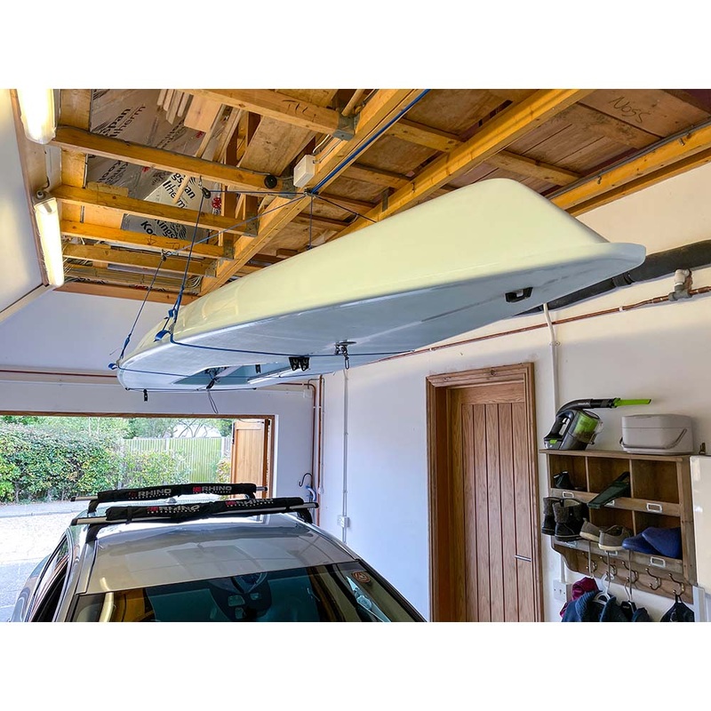 Barton Marine SkyDock Storage System 4 to 1 Reduction Up to 175 LBS 4-Point Lift  Boat Box