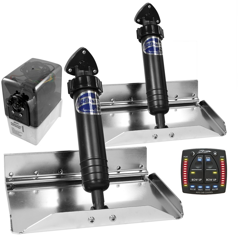 Bennett Marine 129 Performance Sport Tab System  Boat Box
