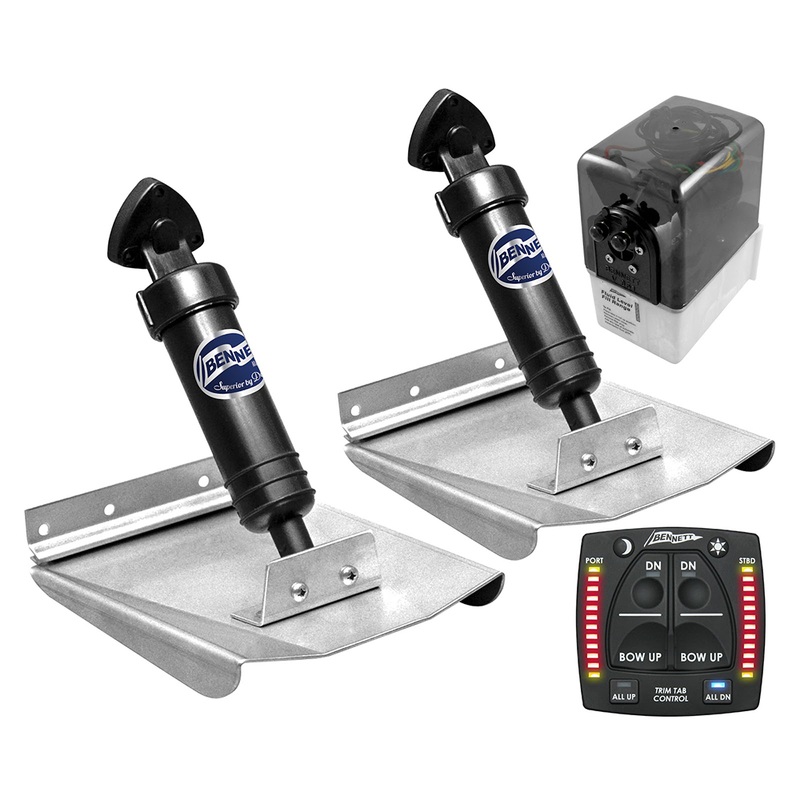 Bennett Marine M80 Sport Tab System w/One Box Indication  Boat Box