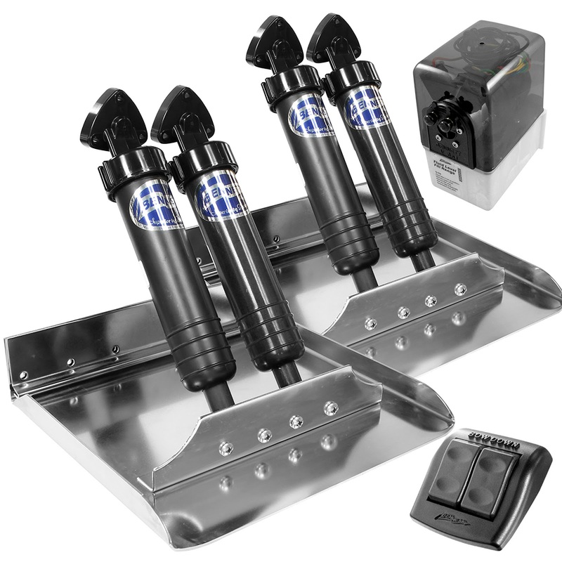 Bennett Trim Tab 12 x 12 Sport Tab System  Boat Box