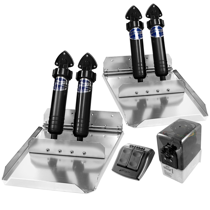 Bennett Trim Tab 12 x 16 Sport Tab System  Boat Box