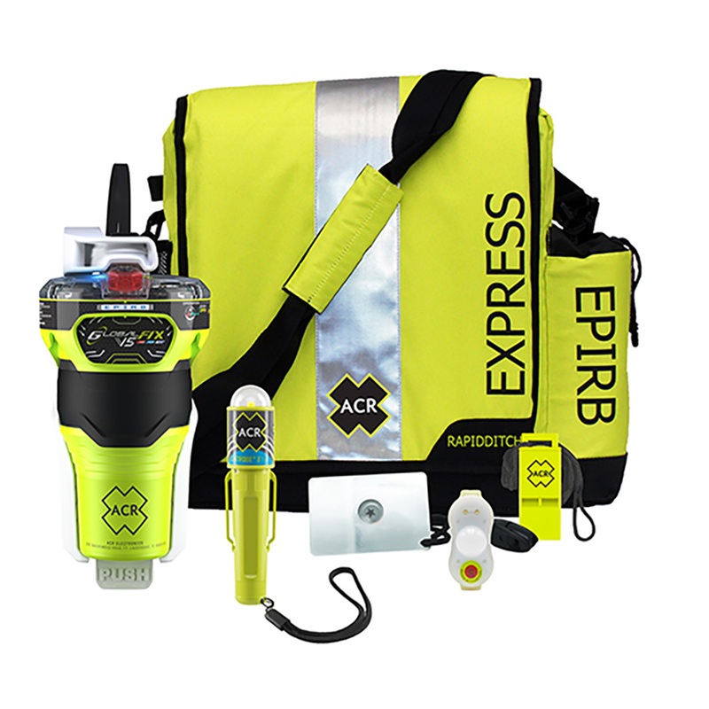 ACR GlobalFix V5 EPIRB Survival Kit  Boat Box