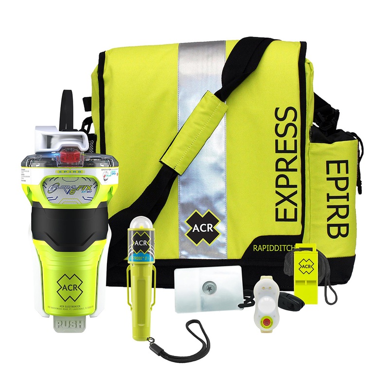 ACR GlobalFix V6 EPIRB Survival Kit  Boat Box