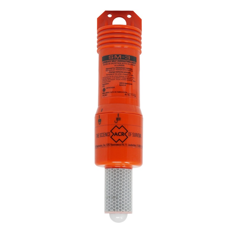 ACR SM-3 SOLAS Lifebuoy Marker Light  Boat Box