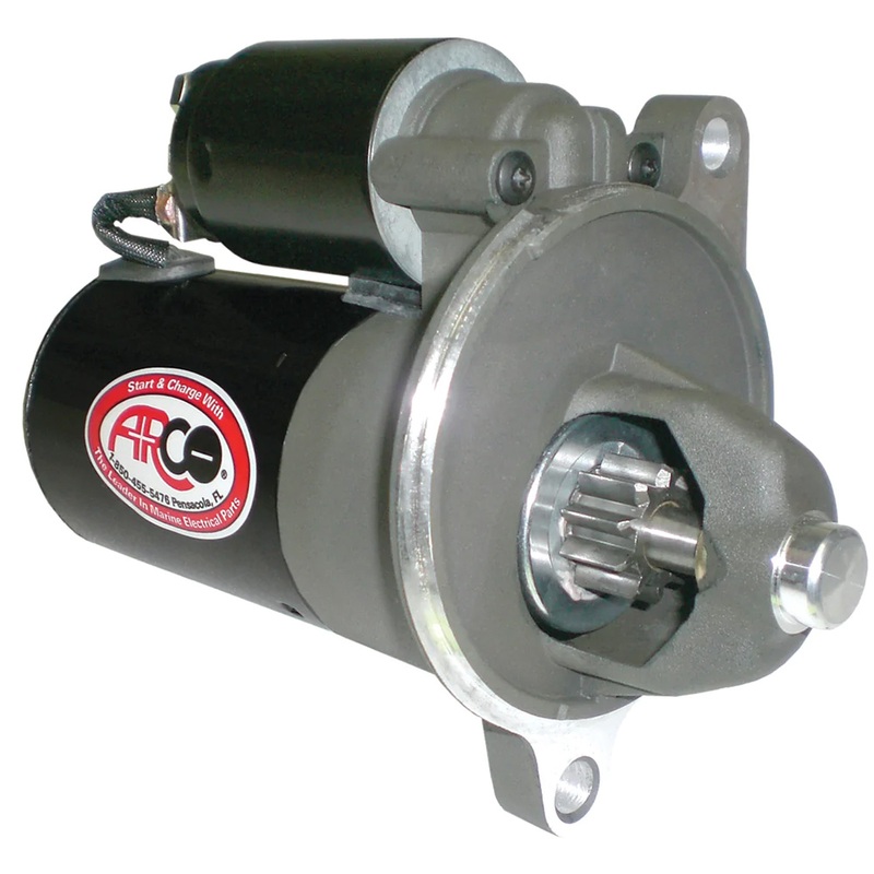 ARCO Marine High-Performance Inboard Starter w/Gear Reduction & Permanent Magnet  Counter Clockwise Rotation (302/351 Fords)  Boat Box