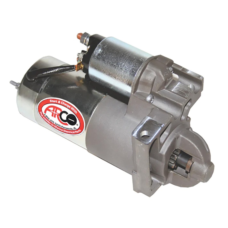 ARCO Marine Inboard Starter w/12-3/4 Flywheel & Gear Reduction  Boat Box