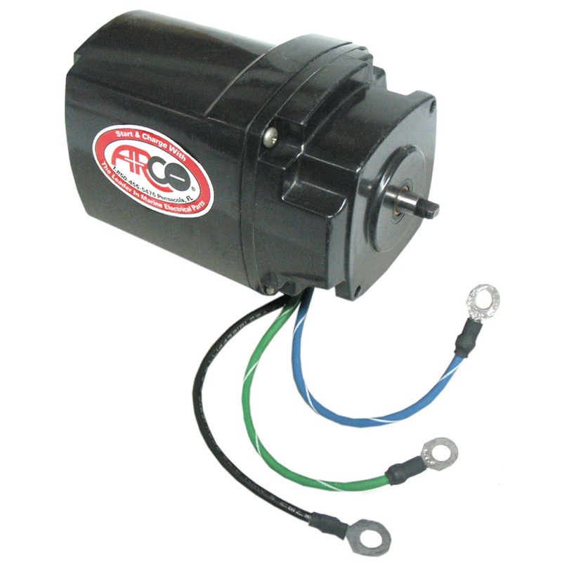 ARCO Marine Original Equipment Quality Replacement Tilt Trim Motor f/Mercruiser I/O & Mercury O/B w/Oildyne Pump  Boat Box
