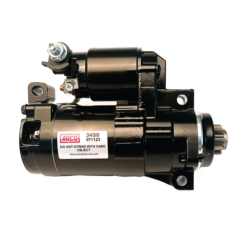 ARCO Marine Original Equipment Quality Replacement Yamaha Outboard Starter  2008-Up  Boat Box