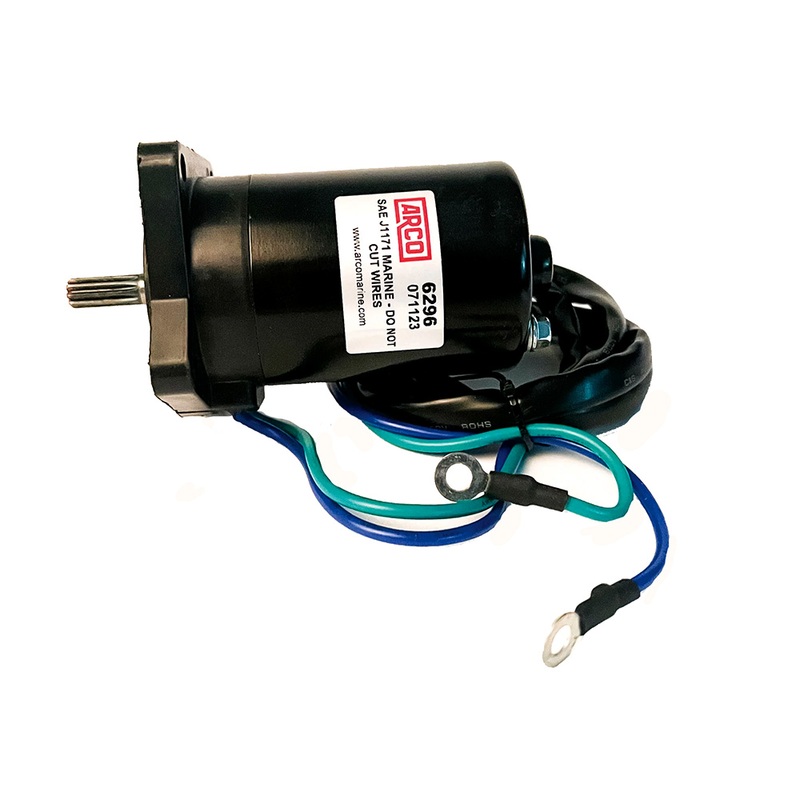 ARCO Marine Original Equipment Quality Replacement Yamaha Tilt Trim Motor  2000-2019 T25 Series Engines  Boat Box