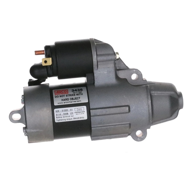 ARCO Marine Premium Replacement Outboard Starter f/Yamaha 200-300HP  9 Tooth  Boat Box
