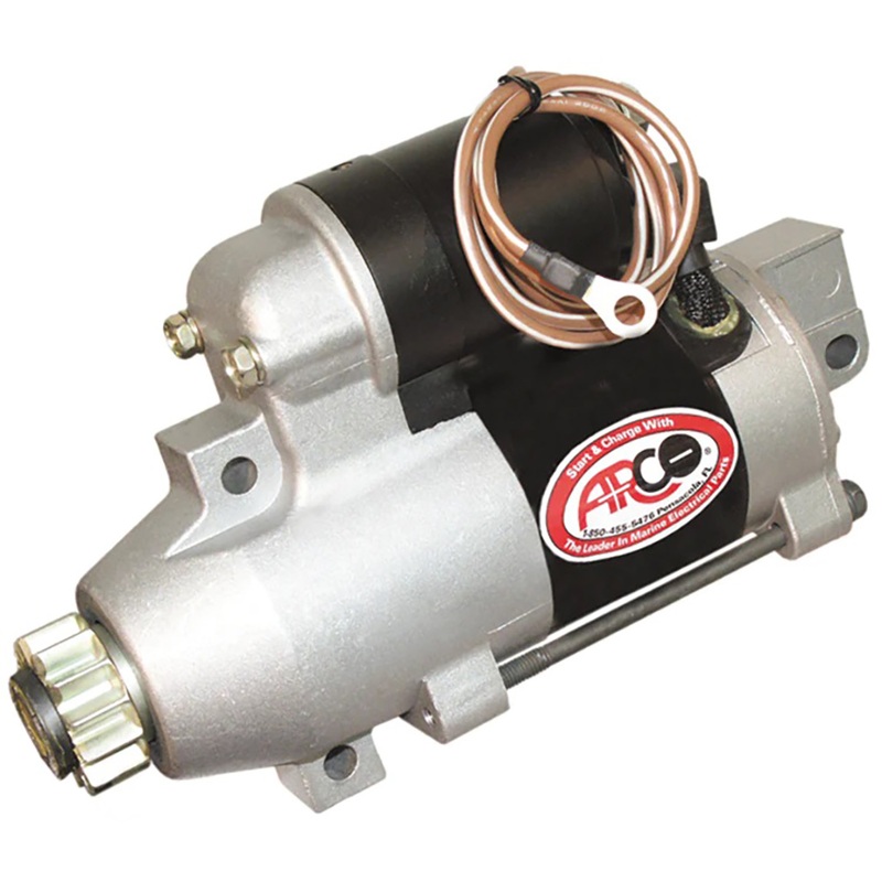 ARCO Marine Premium Replacement Outboard Starter f/Yamaha 200-Present  13 Tooth  Boat Box