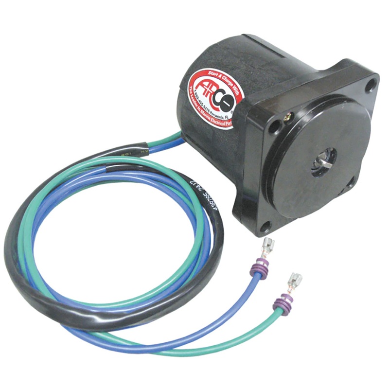 ARCO Marine Replacement Outboard Tilt Trim Motor  Johnson/Evinrude, 2-Wire, 4 Bolt, EFI  Boat Box