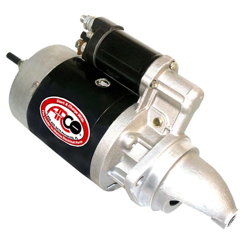 ARCO Marine Top Mount Inboard Starter  Clockwise Rotation  Boat Box