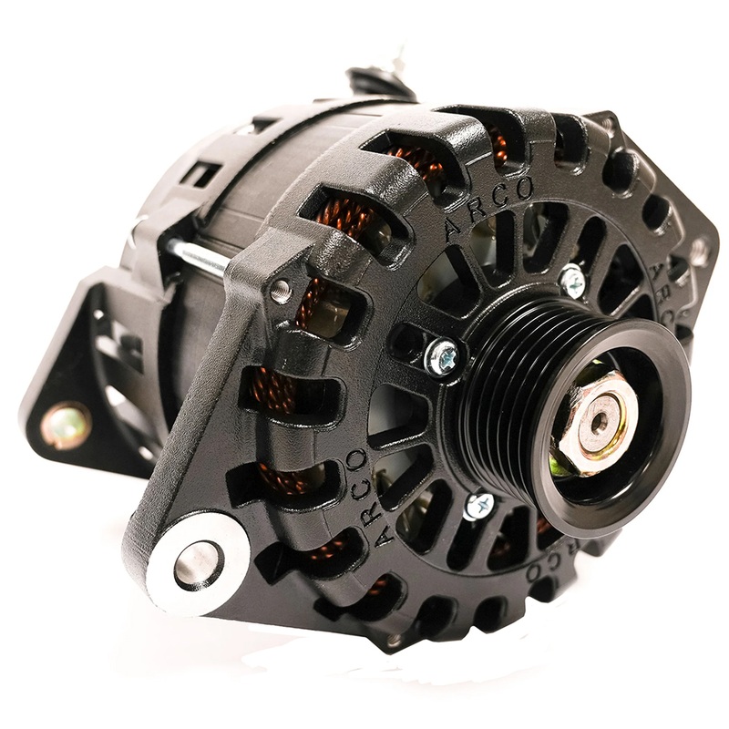 ARCO Marine Zeus A225S 3.15 Alternator w/Isolated Ground & Terminal Block  Boat Box