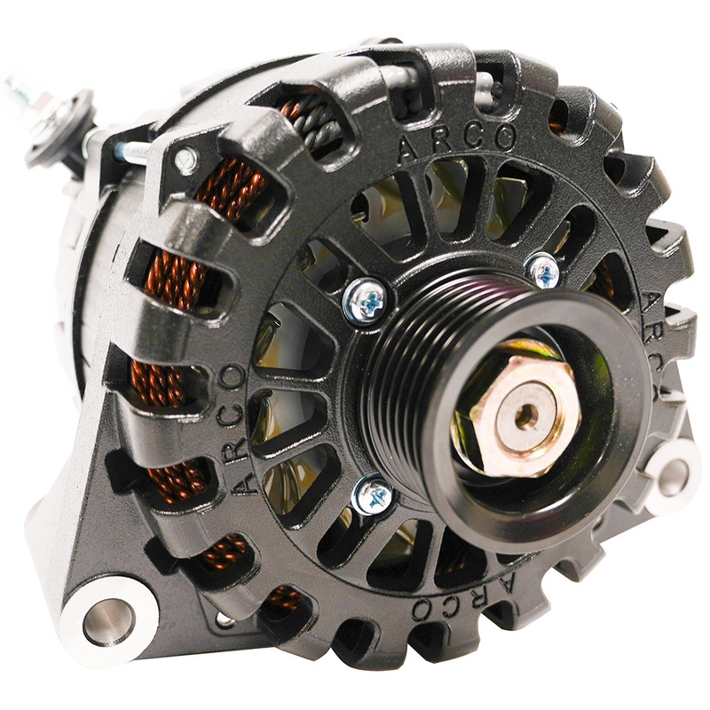ARCO Marine Zeus A275L N62 Alternator w/Clutch Pulley & Regulator  Boat Box