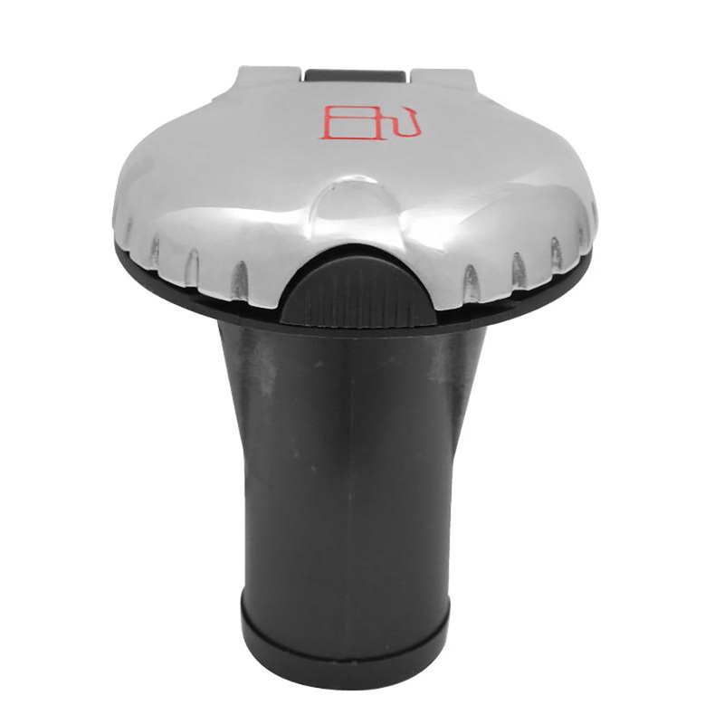 Attwood Deck Fill f/Carbon Canister System  Straight Body & Scalloped Stainless Steel Cap  Boat Box