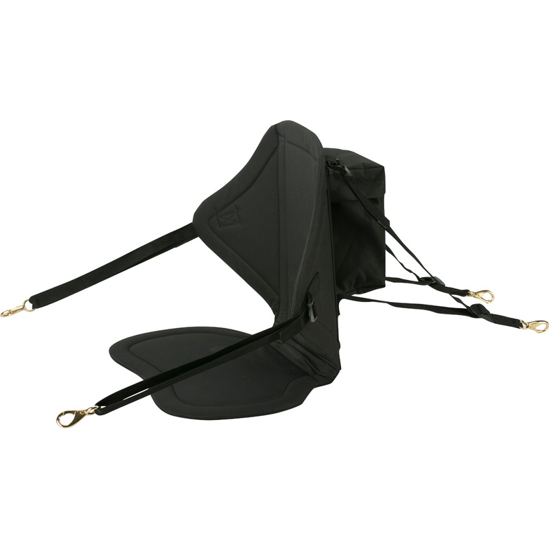 Attwood Foldable Sit-On-Top Clip-On Kayak Seat  Boat Box