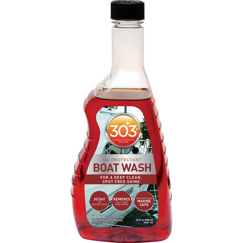 303 Boat Wash w/UV Protectant  32oz  Boat Box