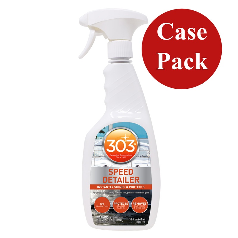 303 Marine Speed Detailer  32oz *Case of 6*  Boat Box