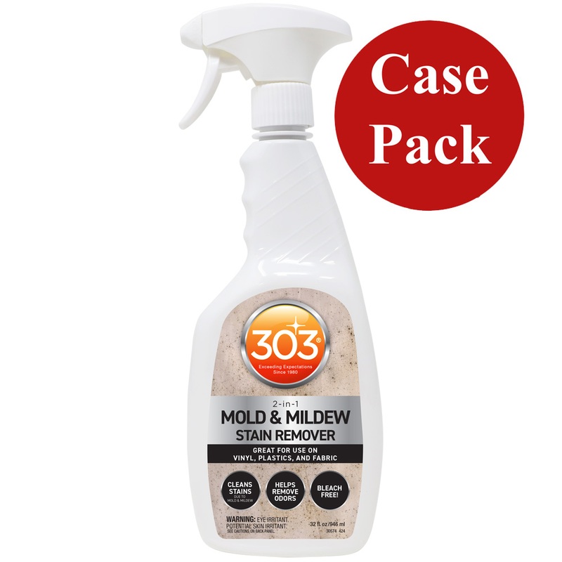 303 Mold & Mildew Stain Remover  32oz *Case of 6*  Boat Box