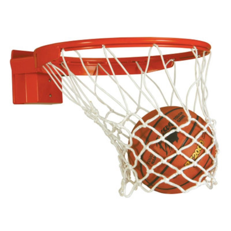 Bison Baseline Breakaway Basketball Goal