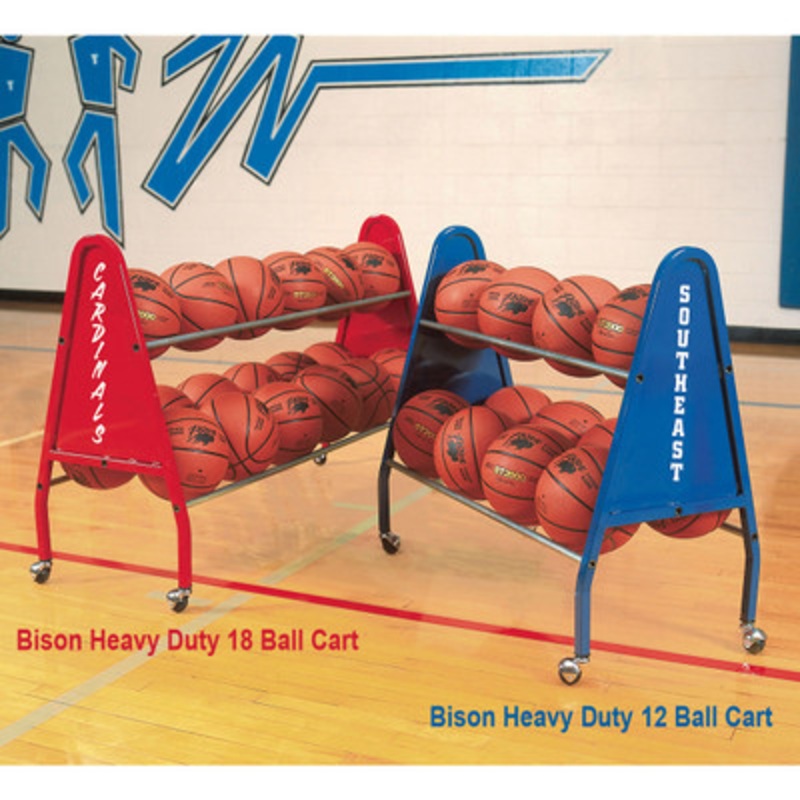 Bison Heavy Duty 18 Basketball Cart